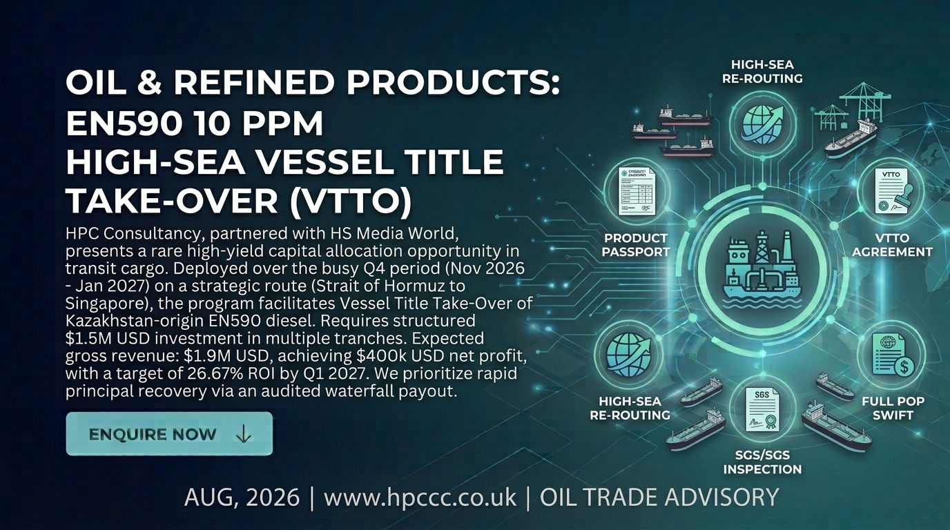 A Guide to Vessel Title Take-Over (VTTO) Deals, Worldwide Energy Classifications, and Strategic Logistics