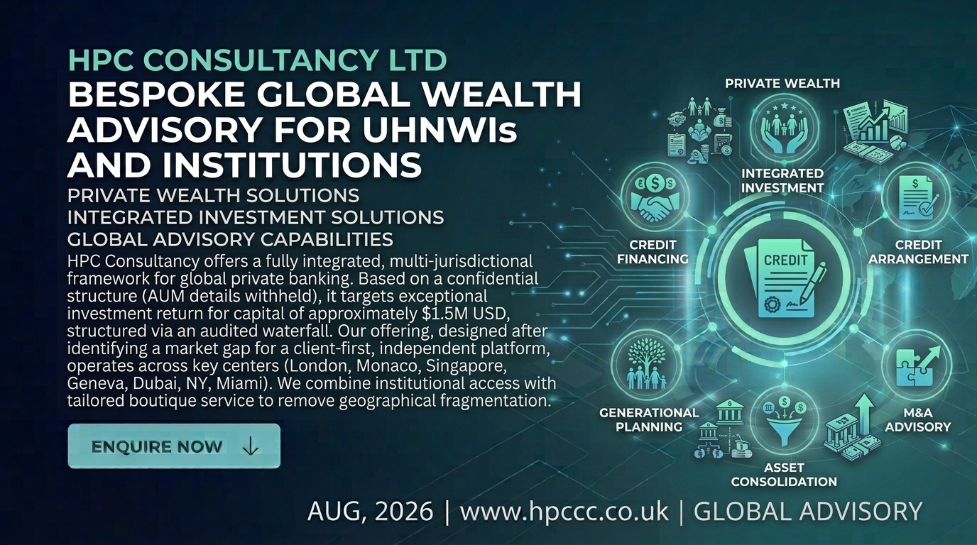 Independent globally Wealth & Investment Advisory Solutions