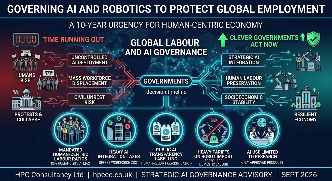 Governing AI and Robotics to Protect globally Employment