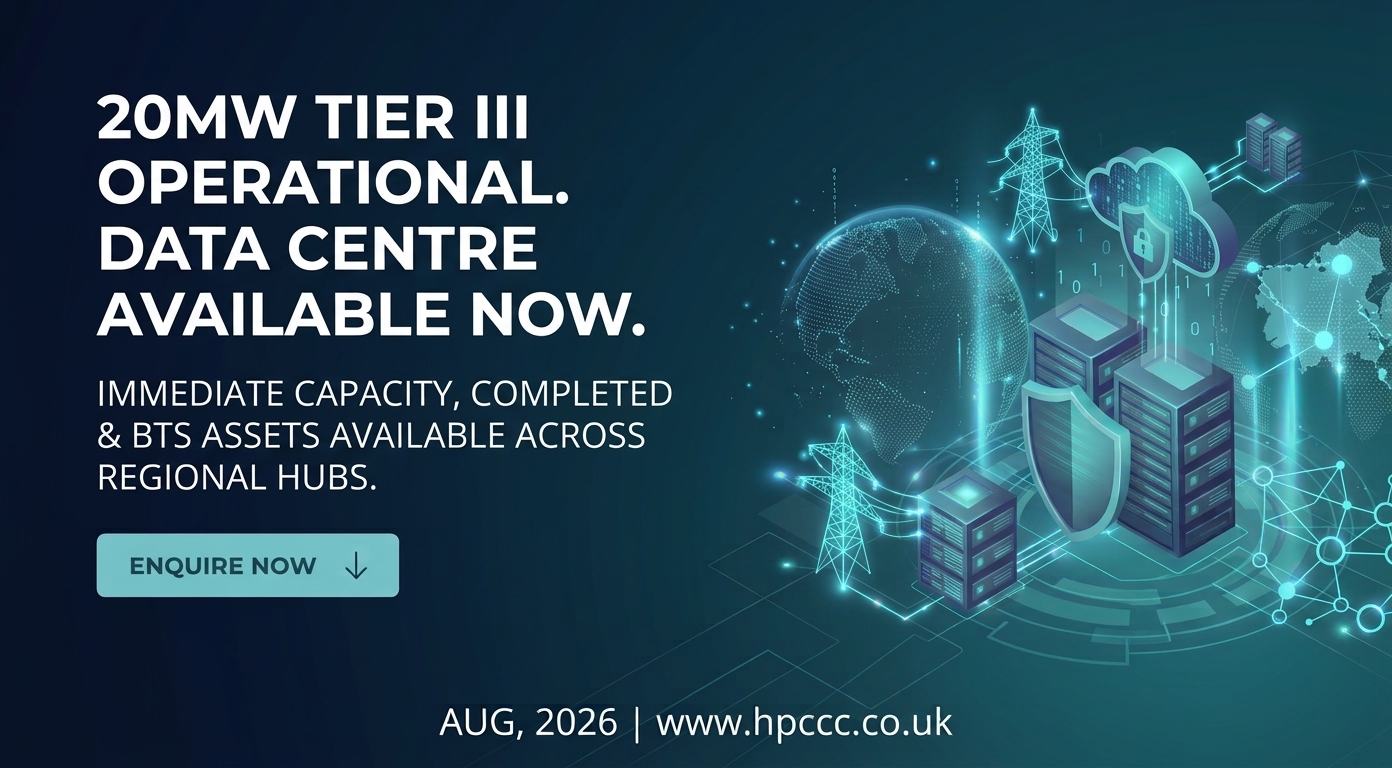Operational Data Centre for sale in globally