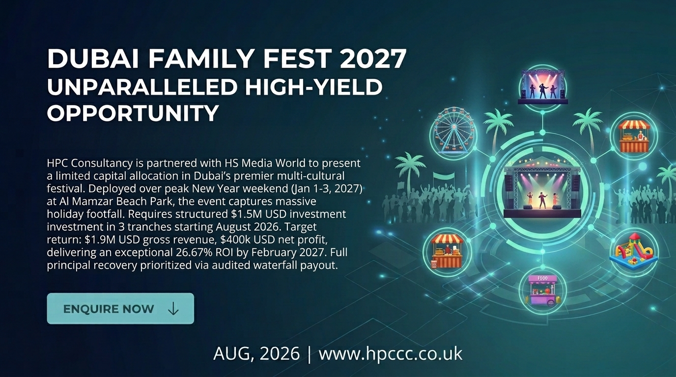 Prime Gulf Investment Opportunity for Investors in Worldwide: Dubai Family Fest (Season 1)