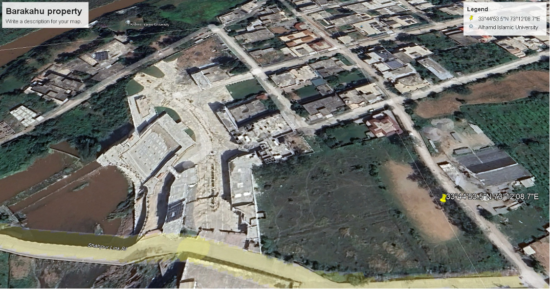 Build a hospital or educational campus on 18 Kanal