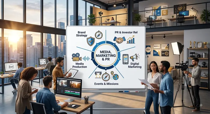 Media, Marketing & PR